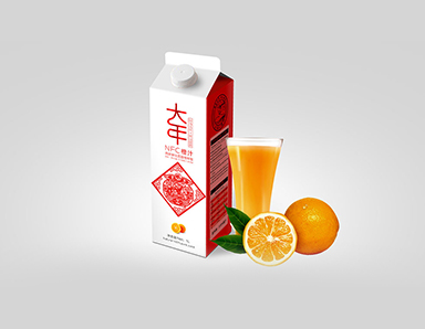 果汁包装设计—大年果汁